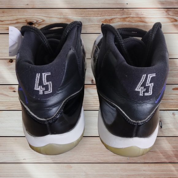 Jordan 11 Space Jam #45 Rare With Box Size 9.5 - Picture 14 of 15